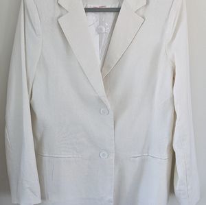 Chadwick's Blazer Size 12 White